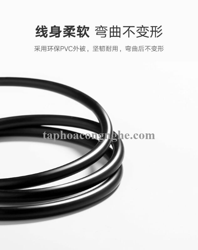 Ugreen 10346 0.5M màu Đen Cáp sạc truyền dữ liệu USB 2.0 sang MICRO USB có trợ nguồn USB US107 30010346